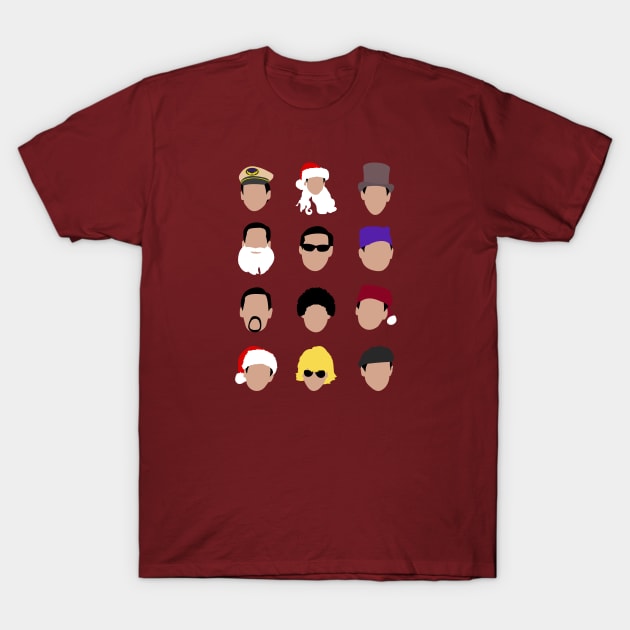 The Many Faces of Michael Scott T-Shirt by doctorheadly